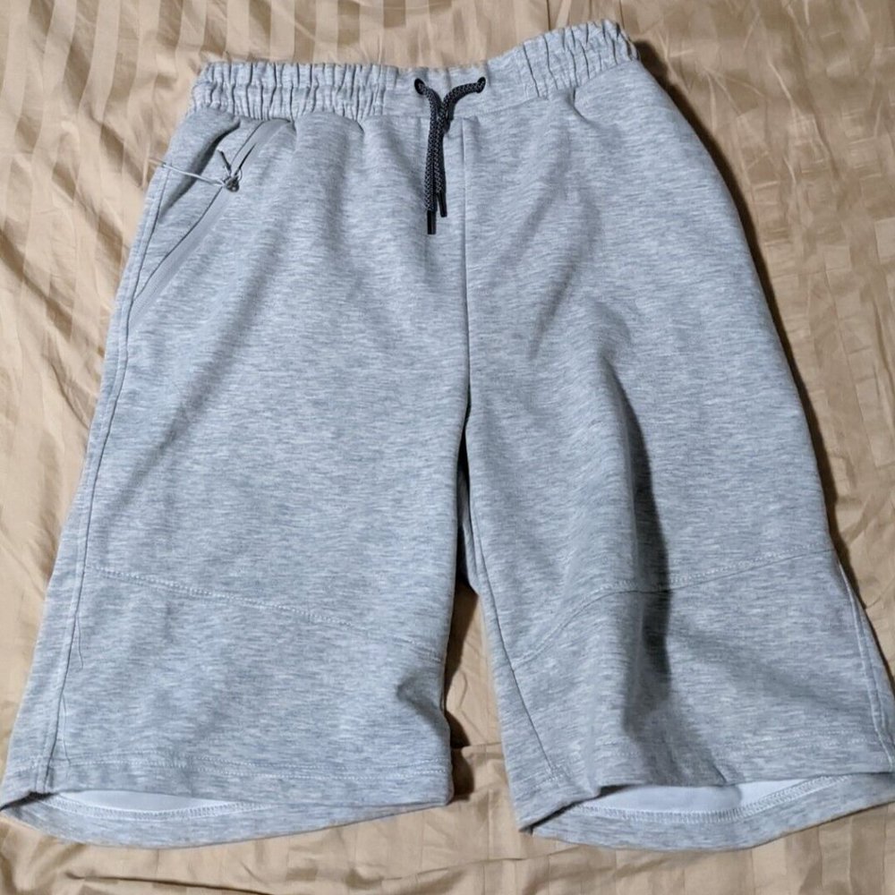 Contour Gray Drawstring Athletic Shorts Mens Size Large